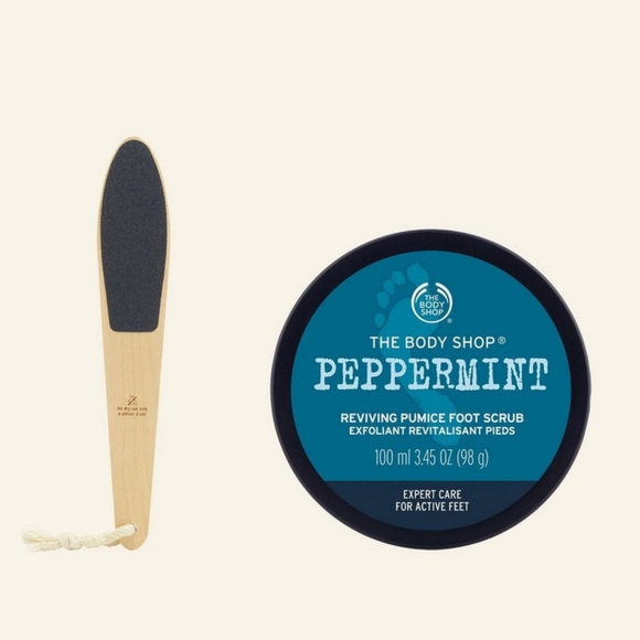 The Body Shop Bath & Body Body Shop Foot Scrub File Poshmark
